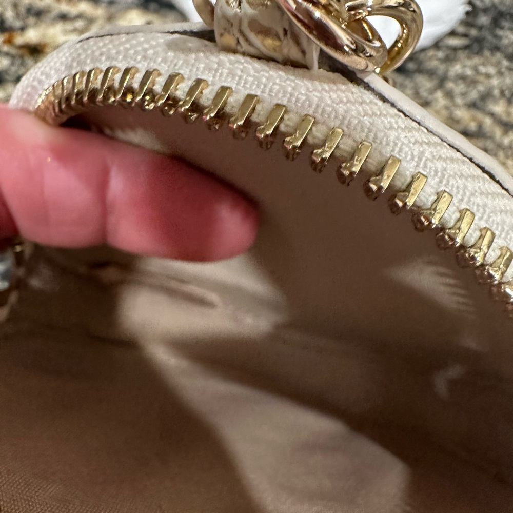 ✨💎BNWT💎✨BRAHMIN CIRCLE MELBOURNE HOLOGRAM LEATHER COIN PURSE - Picture 9 of 9